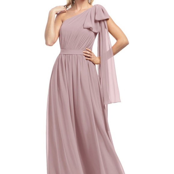 Azazie Naima Size 2 Vintage Mauve - Picture 1 of 6